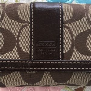 Coach signature wallet